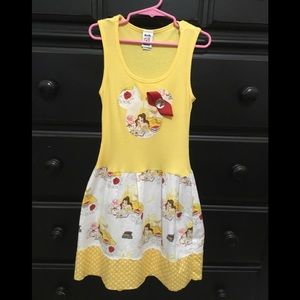 Disney Belle Dress size 10 yellow